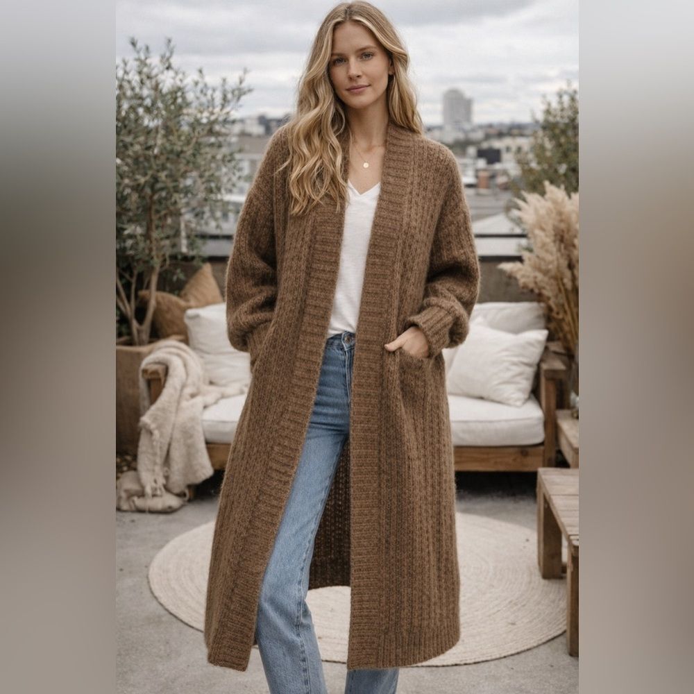 Matta NY Marina Alpaca Knit Coat  S/M